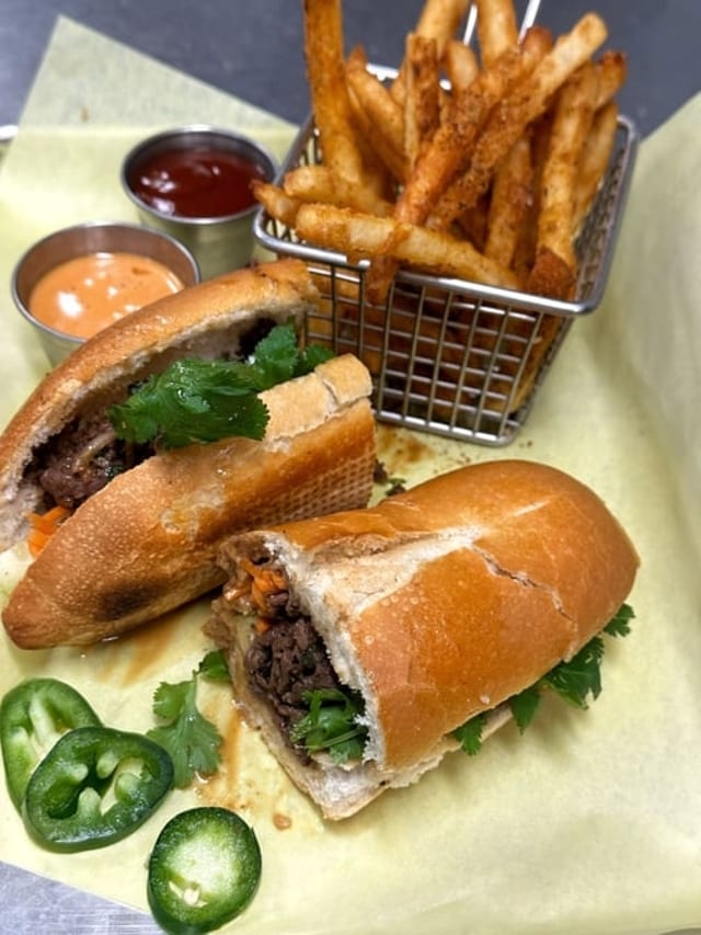 25. Grilled Lemongrass Pork Banh Mi.