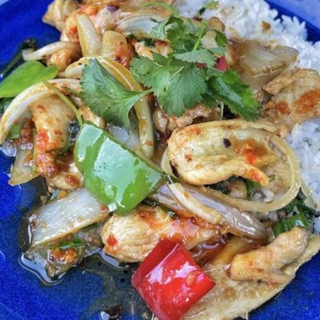 55. Saigon Lemongrass Tofu.