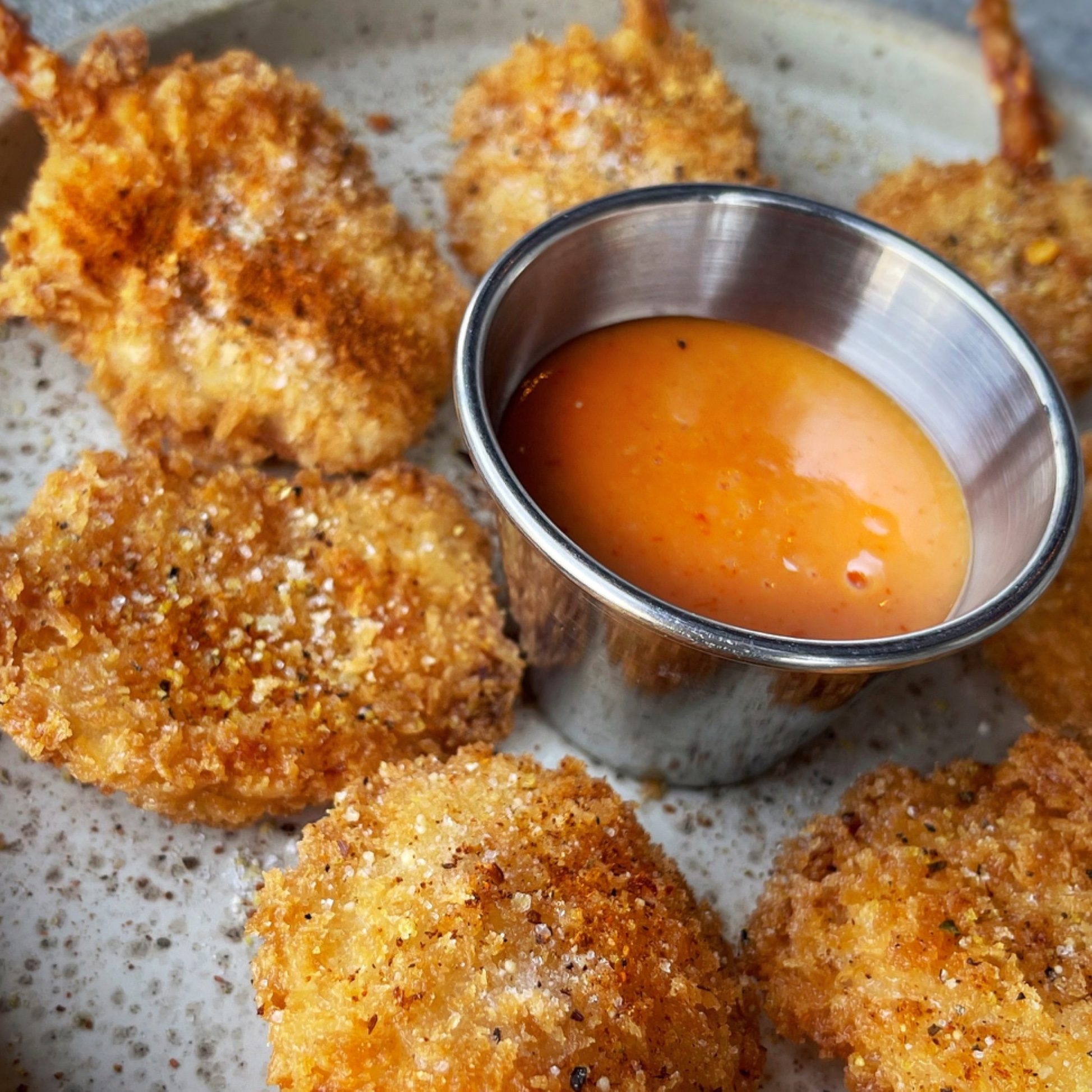 4. Crispy Coconut Butterfly Shrimp.