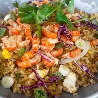 49. Cajun Crawfish Meat Fried Rice