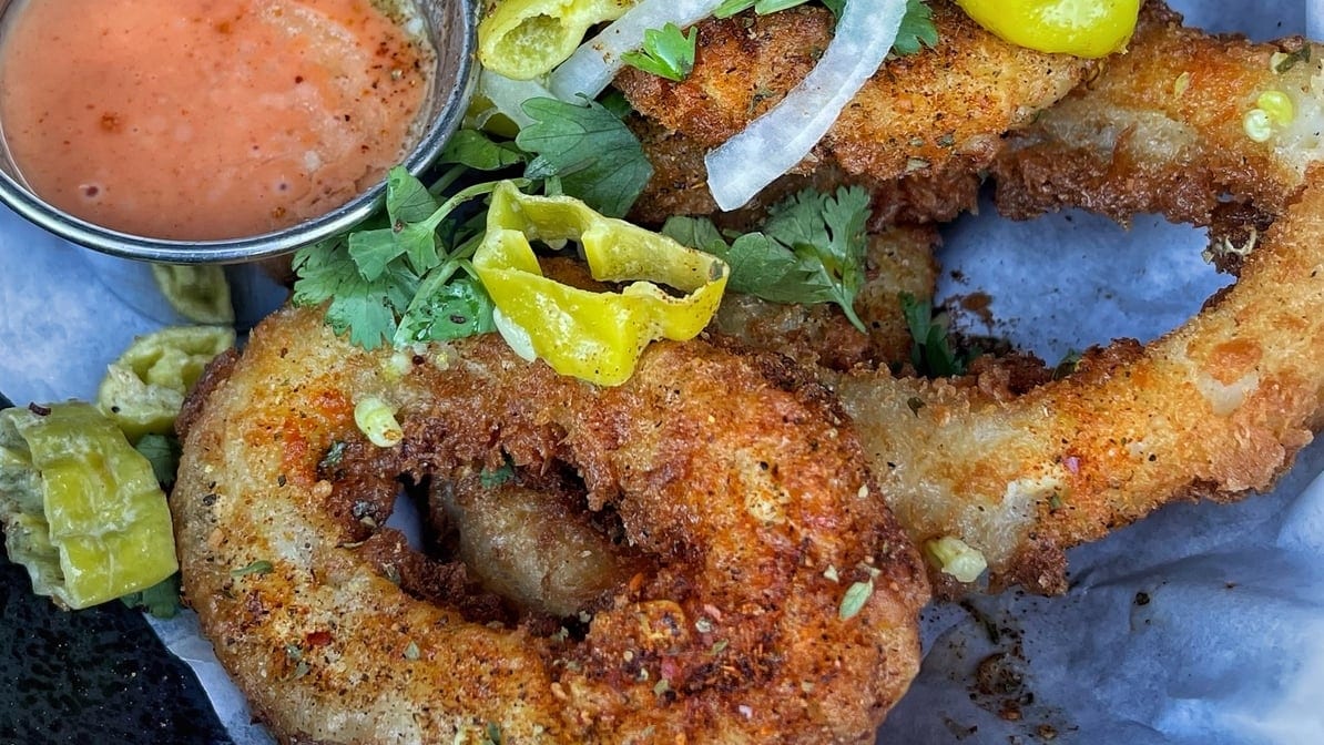 10. Crispy Cajun Calamari.