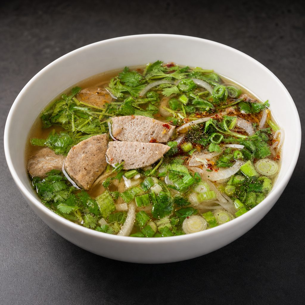 Phở Meatball.