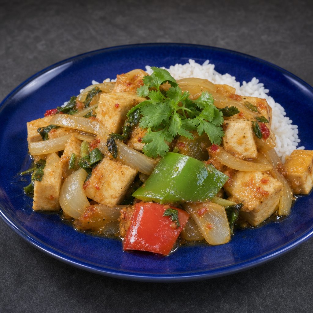 54. Vegetarian Curry Tofu.