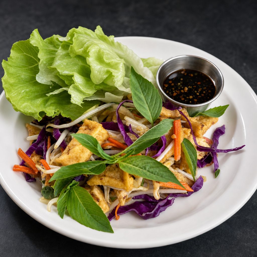 51. Tofu Lettuce Wrap.