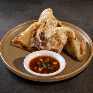 9. Signature Taiwanese Scallion Pancakes