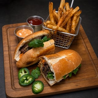 25. Grilled Lemongrass Pork Banh Mi