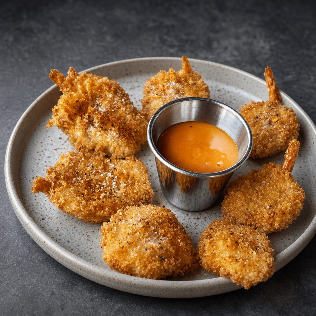4. Crispy Coconut Butterfly Shrimp.