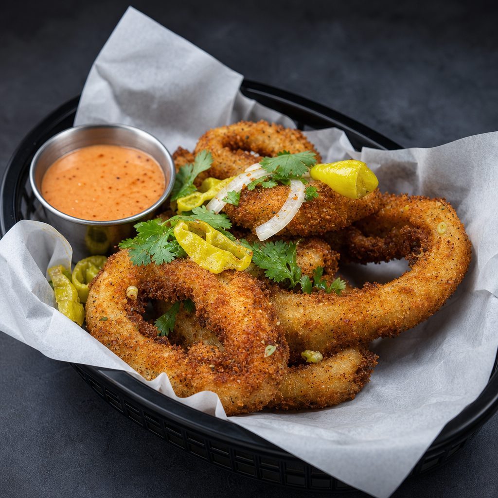10. Crispy Cajun Calamari.