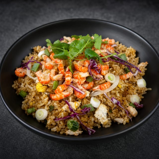 49. Original Cajun Crawfish Meat Fried Rice.