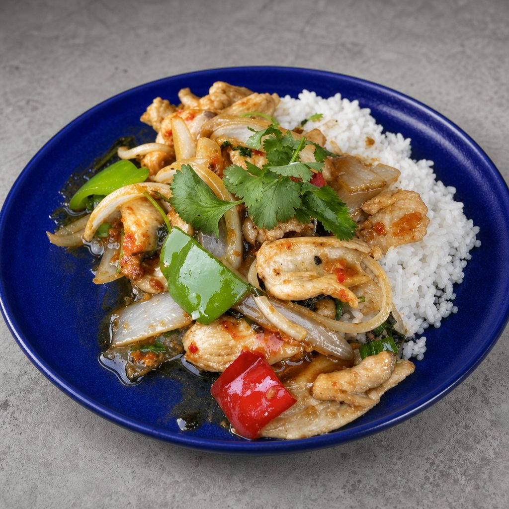 55. Saigon Lemongrass Tofu.