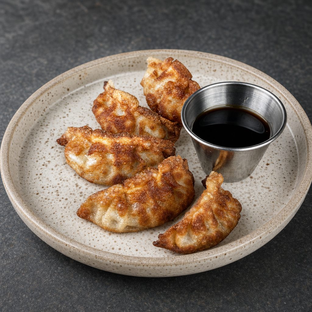 6. Chicken Gyozas.