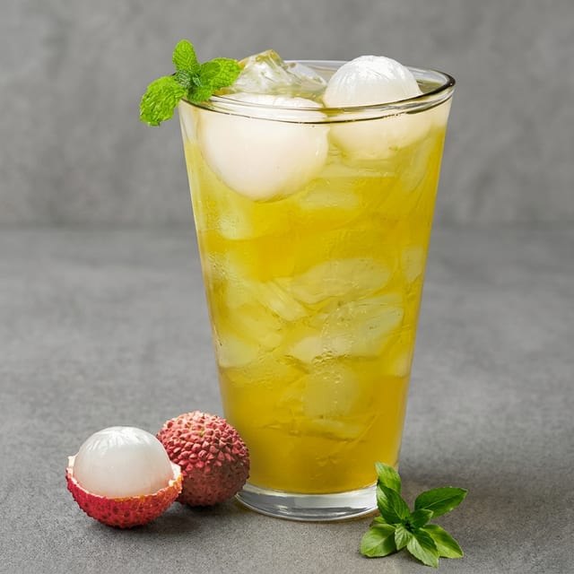Lychee Jasmine Tea.
