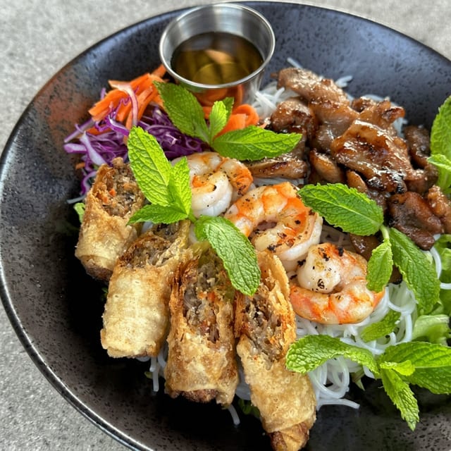 24. Signature Combo Vermicelli Lemongrass Tofu.