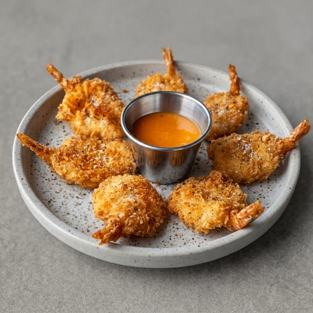 4. Crispy Coconut Butterfly Shrimp.