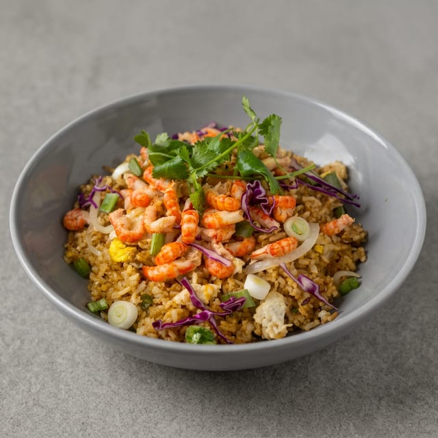 49. Original Cajun Crawfish Meat Fried Rice.
