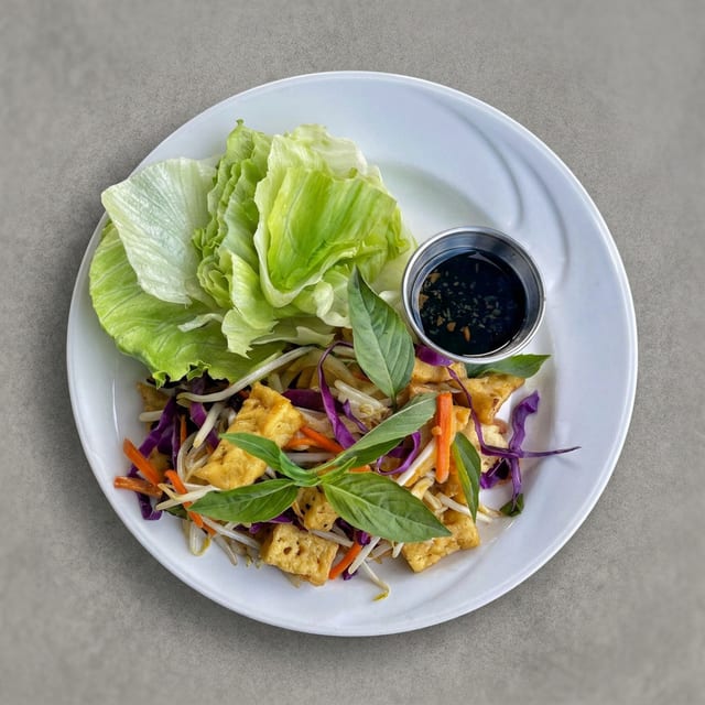 28. Chicken Lettuce Wrap.