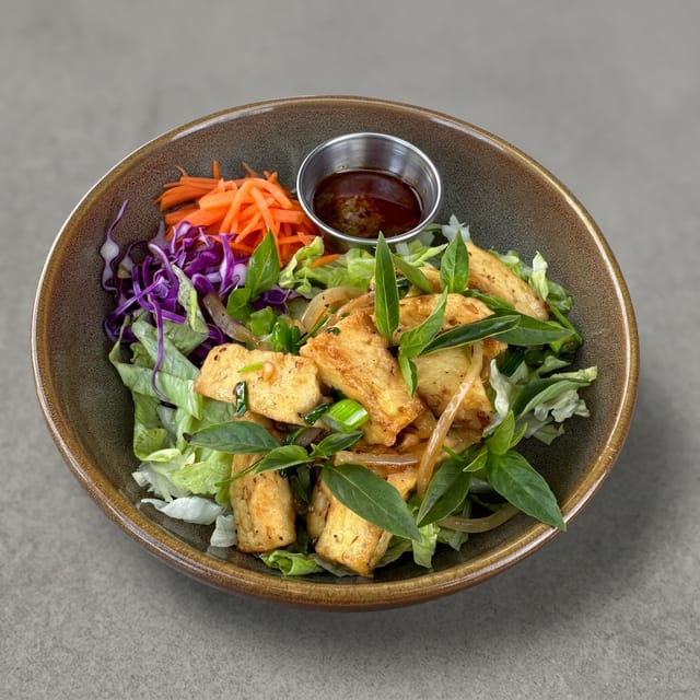52. Sauteed Tofu Salad.
