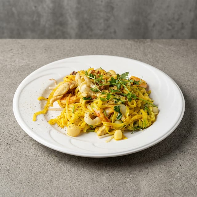 43. Deluxe Garlic Fried Rice or Noodle Thai Fusion.