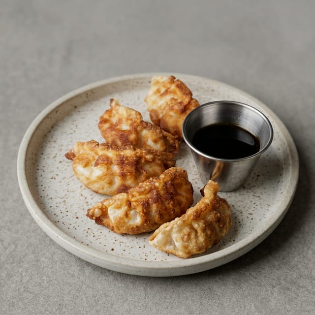 6. Chicken Gyozas.