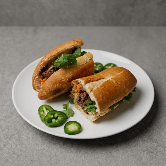 Lemongrass Tofu Banh Mi.